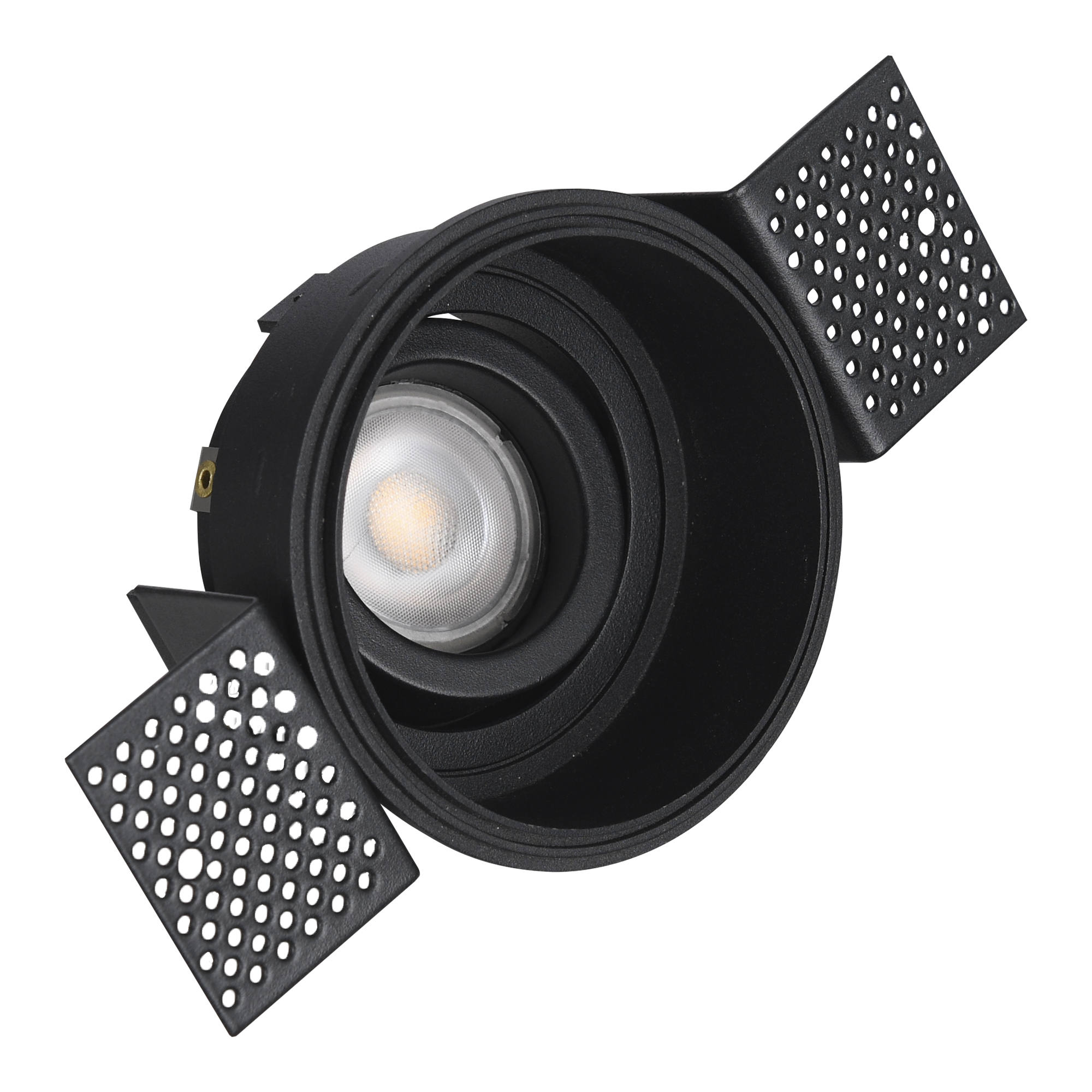 Св-к встр. Черный GU10 1*50W IP20 D91,5xH5,2 220V Без ламп