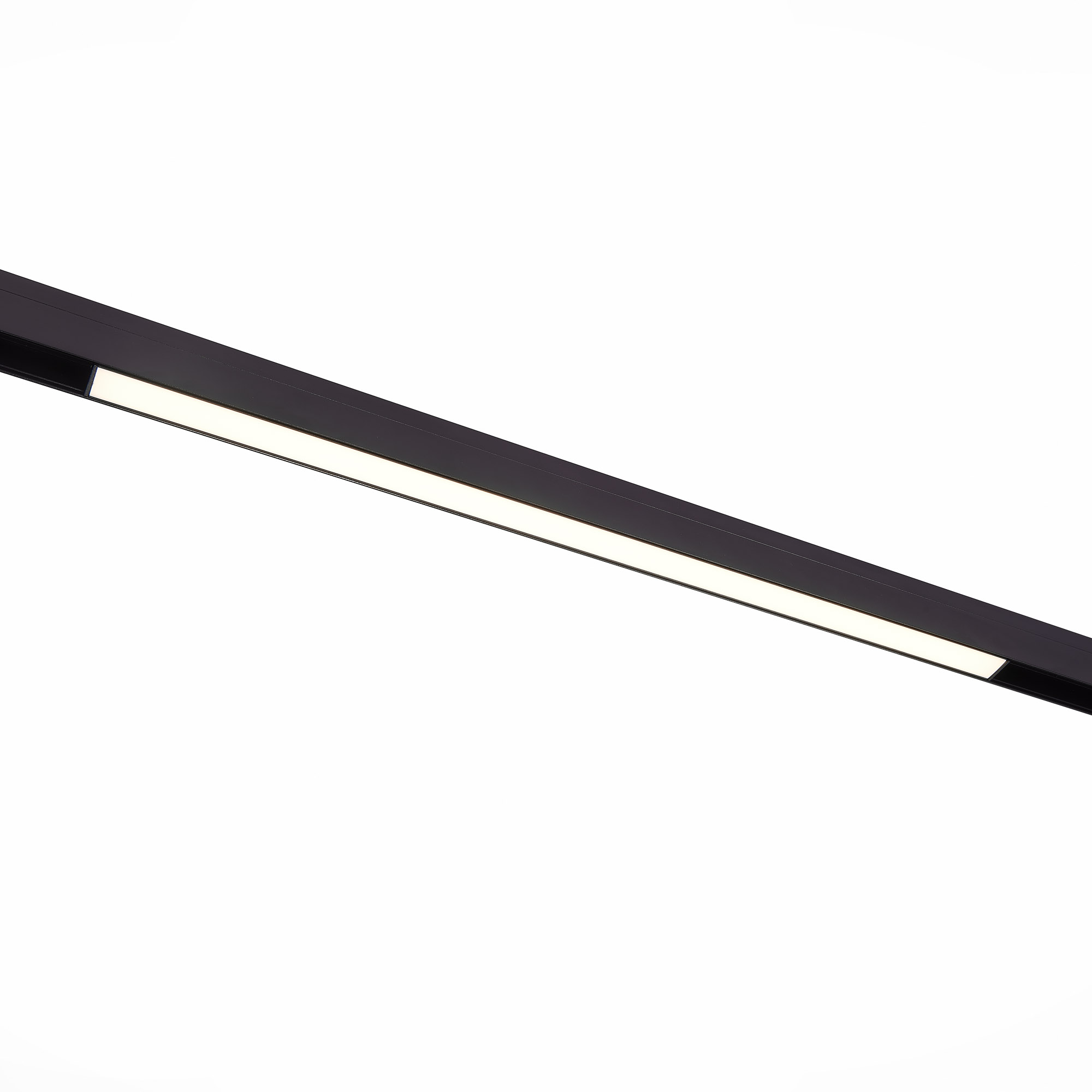 Магнитный трековый светильник Черный LED 1*20W 4000K 1 300Lm Ra>90 120 IP20 L606xW22xH4