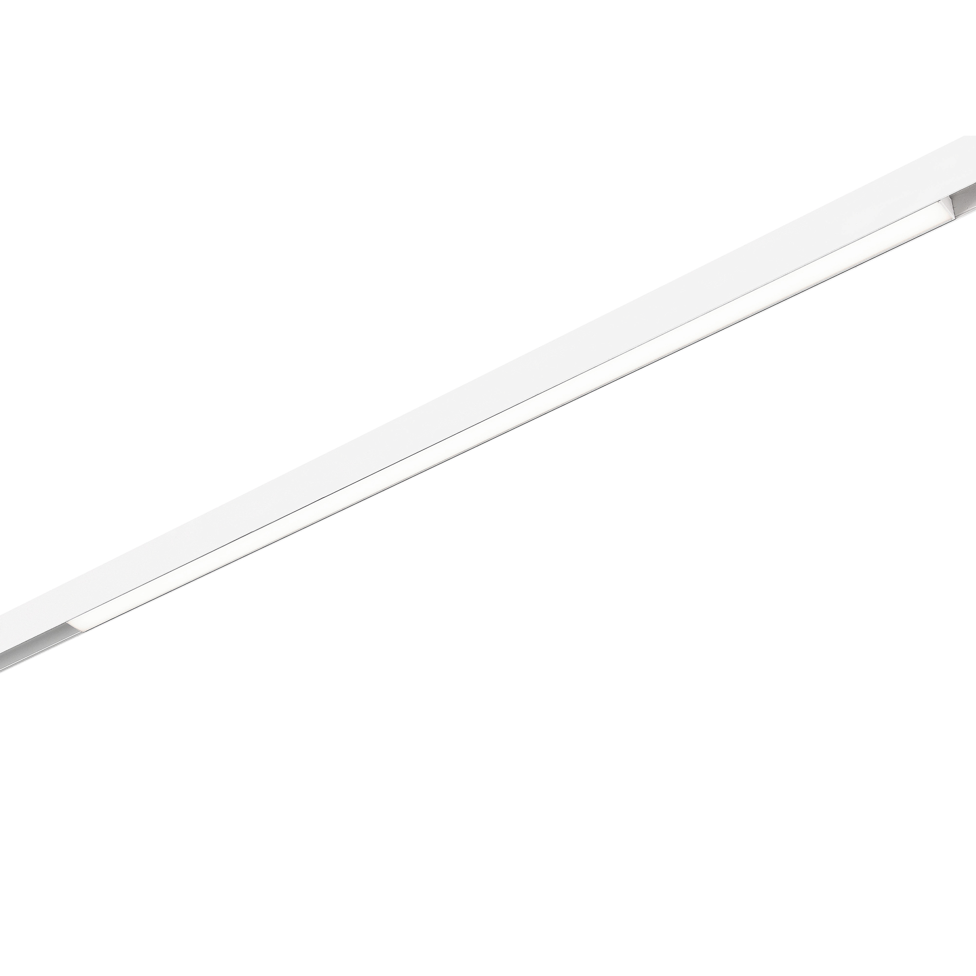 Магнитный трековый светильник Белый LED 1*30W 3000K 1 950Lm Ra90 120° IP20 L900xW22xH