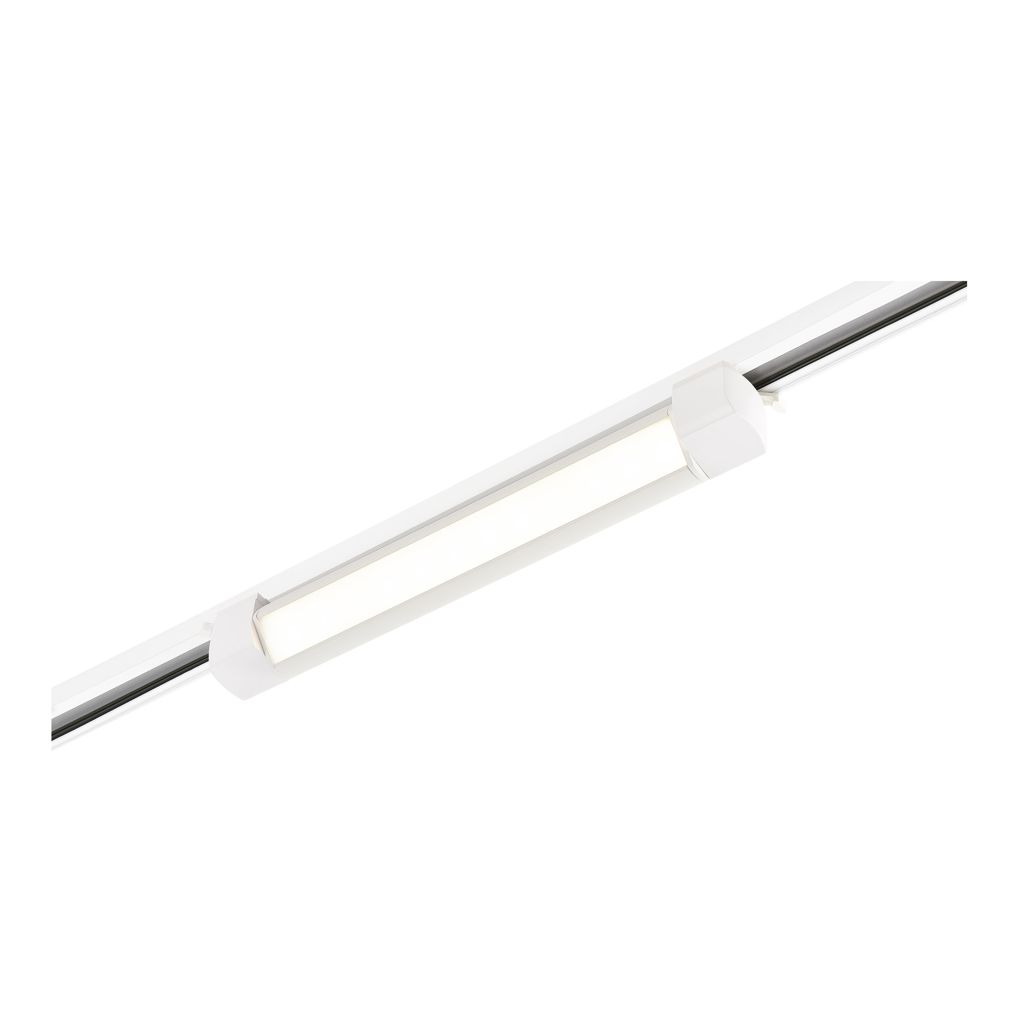Св-к трек. Белый LED 1*10W 4000K 725Lm Ra90 120 IP20 L387xW49xH54 170-240VV
