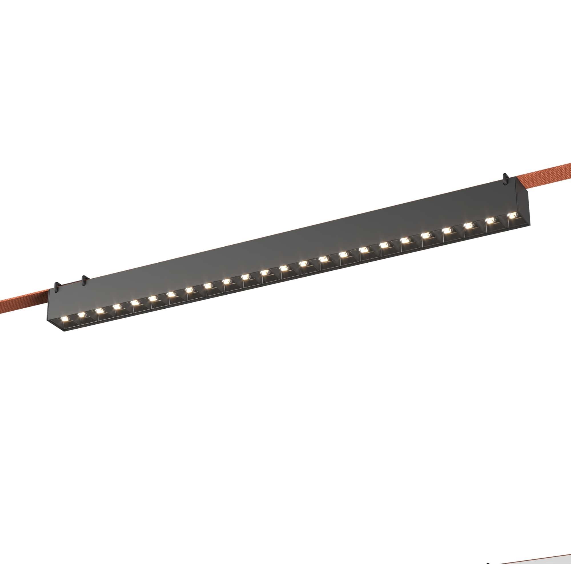 Св-к трек. Черный LED 1*24W 4000K 1 778Lm Ra90 24 IP20 L642xW40xH45 48V