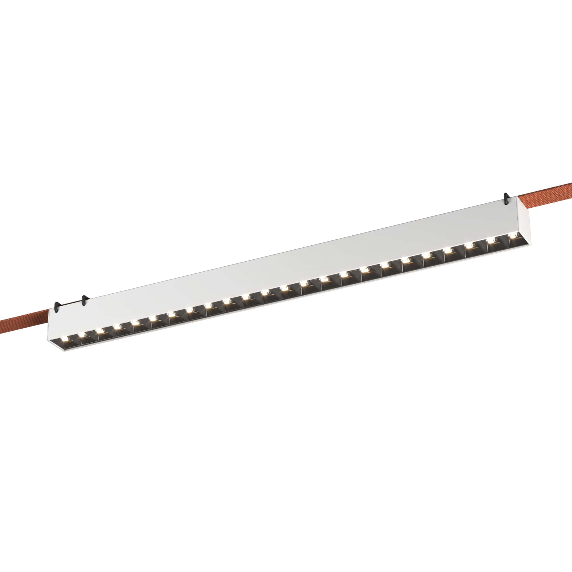 Св-к трек. Белый LED 1*24W 3000K 1 778Lm Ra90 24 IP20 L642xW40xH45 48V