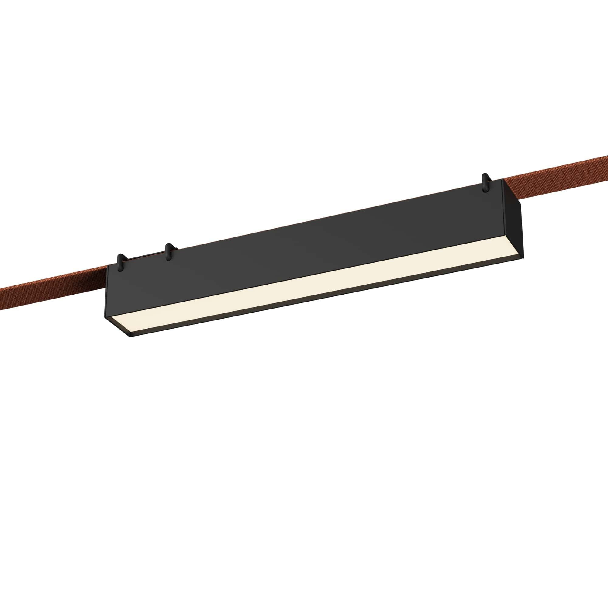 Св-к трек. Черный LED 1*12W 4000K 670Lm Ra90 120 IP20 L323xW40xH45 48V