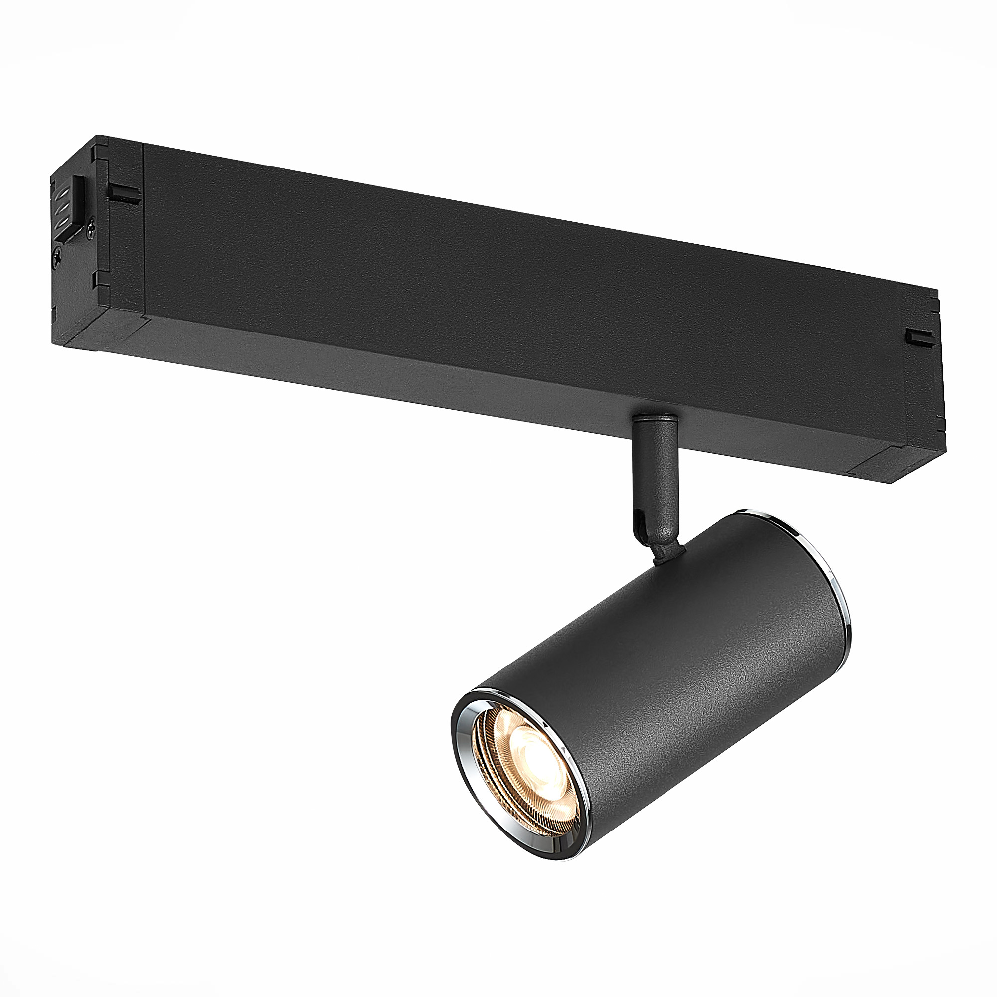 Св-к трек. Черный GU10 1*50W IP20 L104xW54xH111 180-240V Без ламп