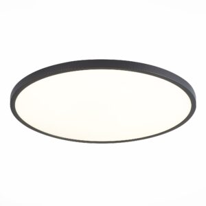 Светильник потолочный Черный LED 1*18W 3000K 1 620Lm Ra>90 120° IP20 D225xH25 180-240V
