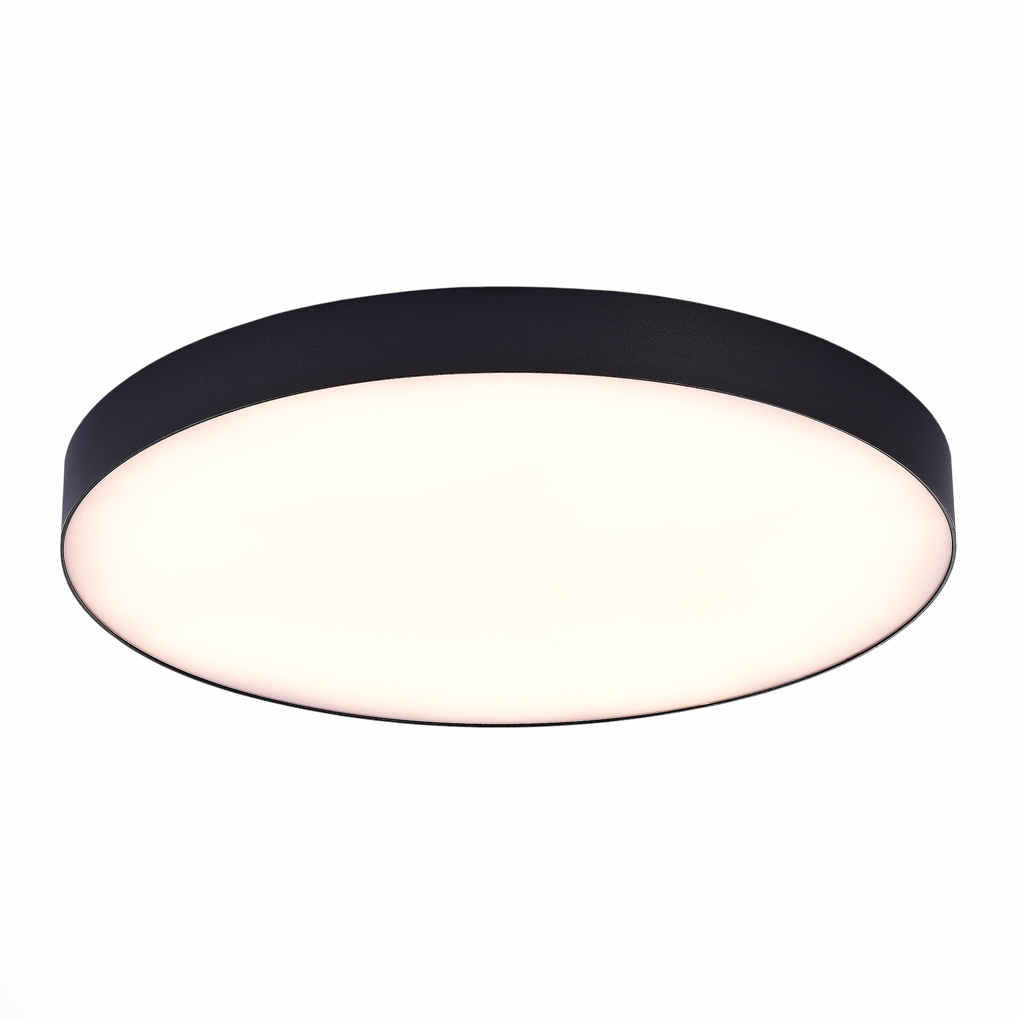 Светильник потолочный Черный LED 1*96W 3000K 8 640Lm Ra>85 120° IP20 D600xH55 185-265V