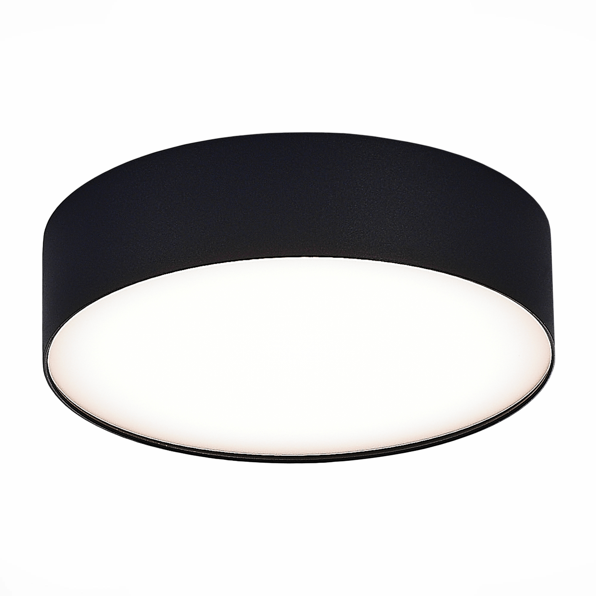 Светильник потолочный Черный LED 1*27W 4000K 2 430Lm Ra>90 120° IP20 D220xH55 185-265V