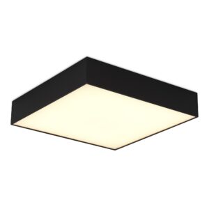 Светильник потолочный Черный LED 1*27W 4000K 2 160Lm Ra>90 120° IP20 L220xW220xH55 180-