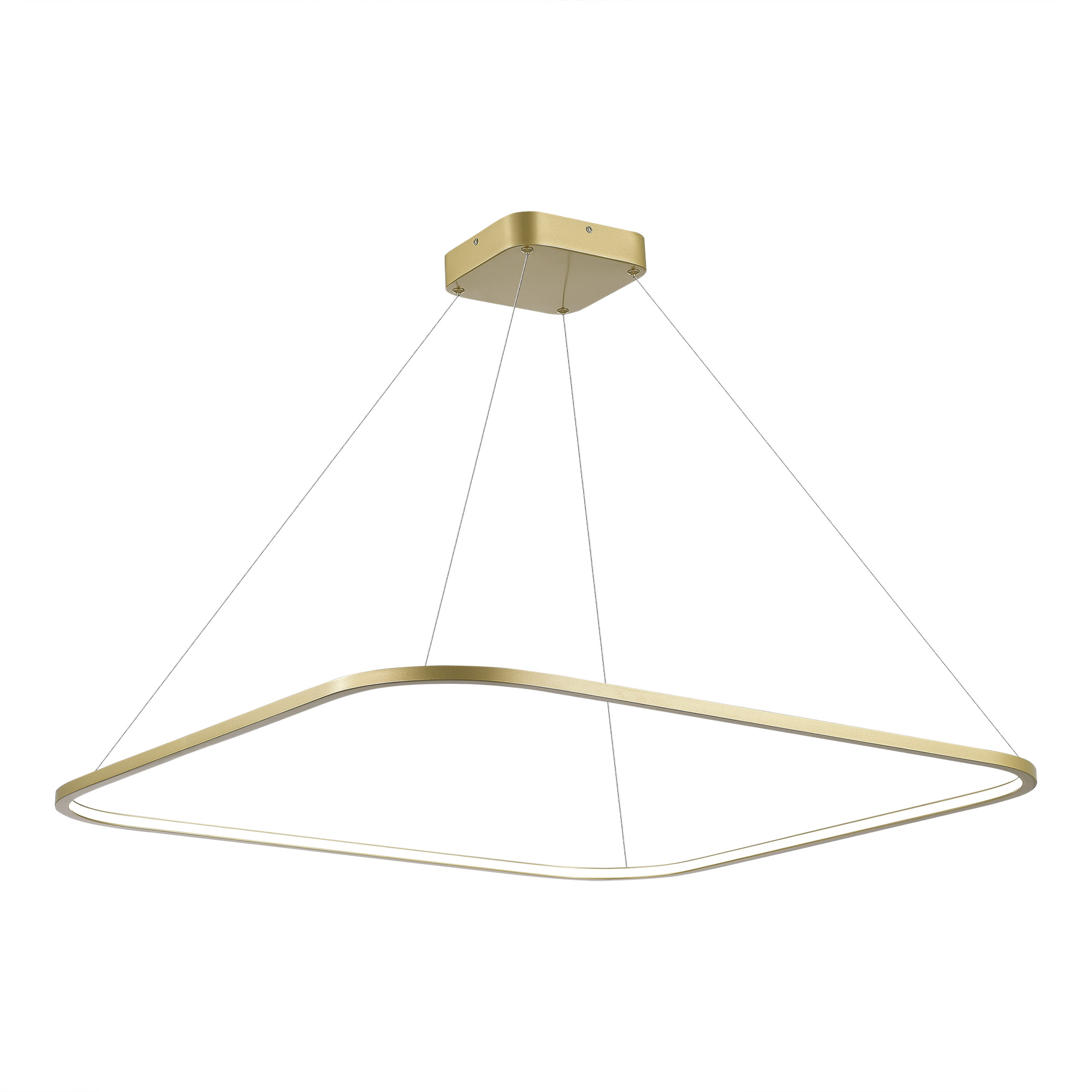 Светильник подвесной ST-Luce Золотистый/Белый LED 1*47W 4000K