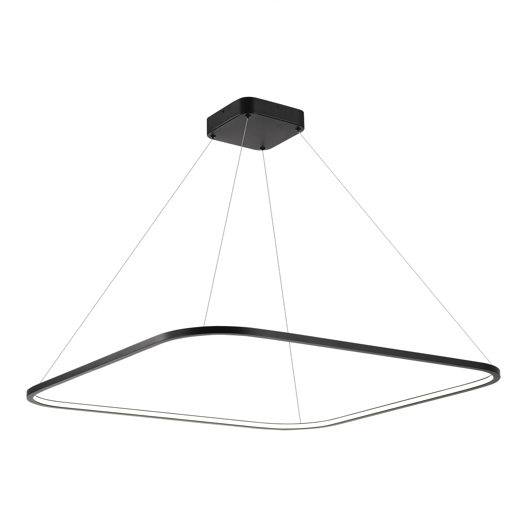 Светильник подвесной ST-Luce Черный/Белый LED 1*47W 4000K