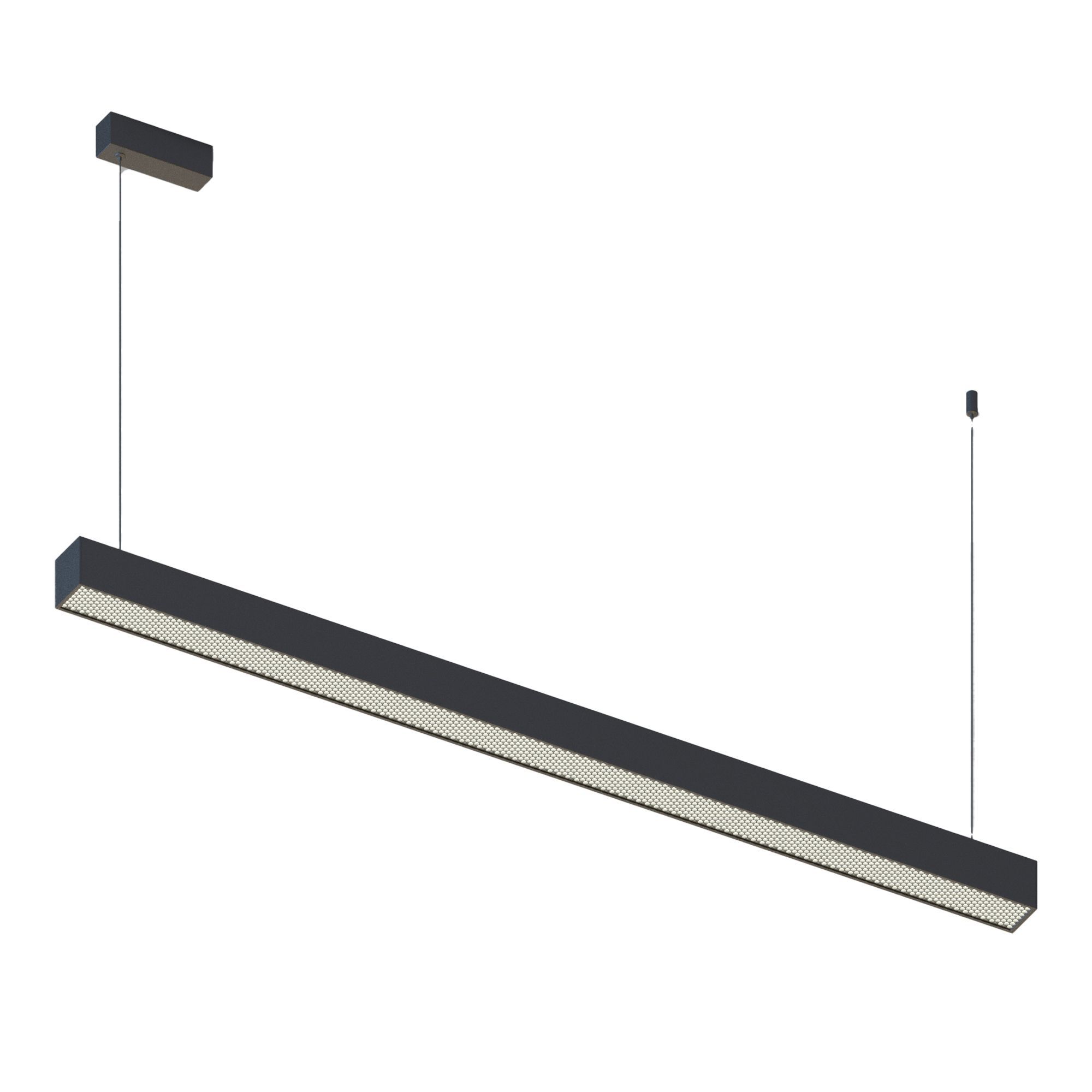 Светильник подвесной Черный LED 1*35W 3000K 698Lm Ra>80 120°IP20 L1120xW50xH60 180-220V
