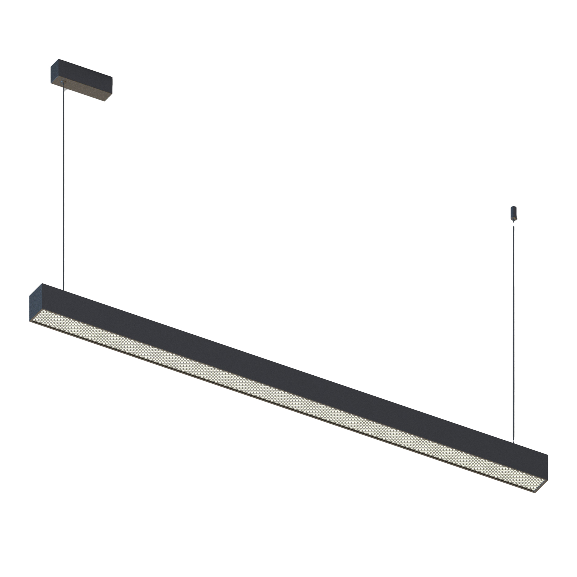 Светильник подвесной Черный LED 1*35W 4000K 962Lm Ra>80 120°IP20 L1120xW50xH60 180-220V