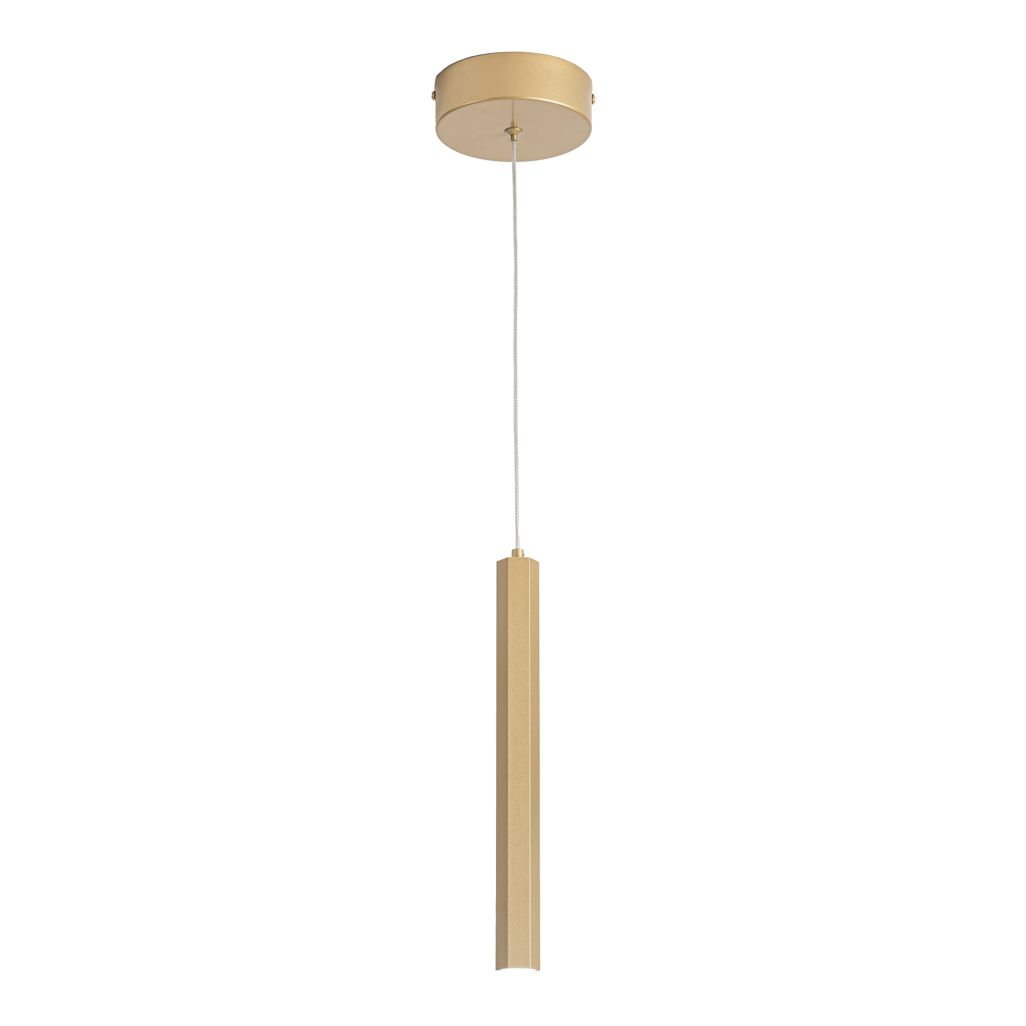 Светильник подвесной ST-Luce Золотистый/Золотистый LED 1*6W 4000K