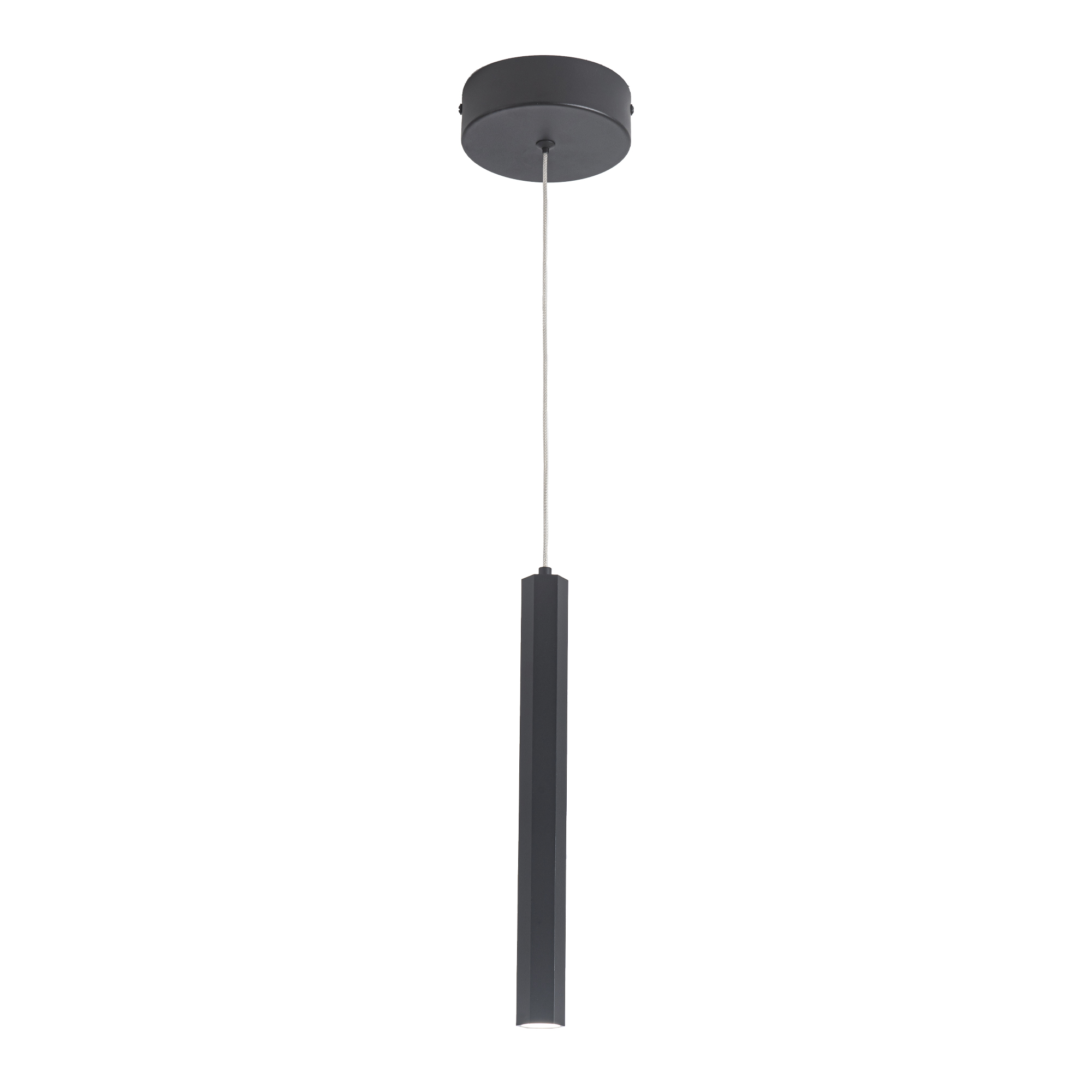 Светильник подвесной ST-Luce Черный/Черный LED 1*6W 4000K