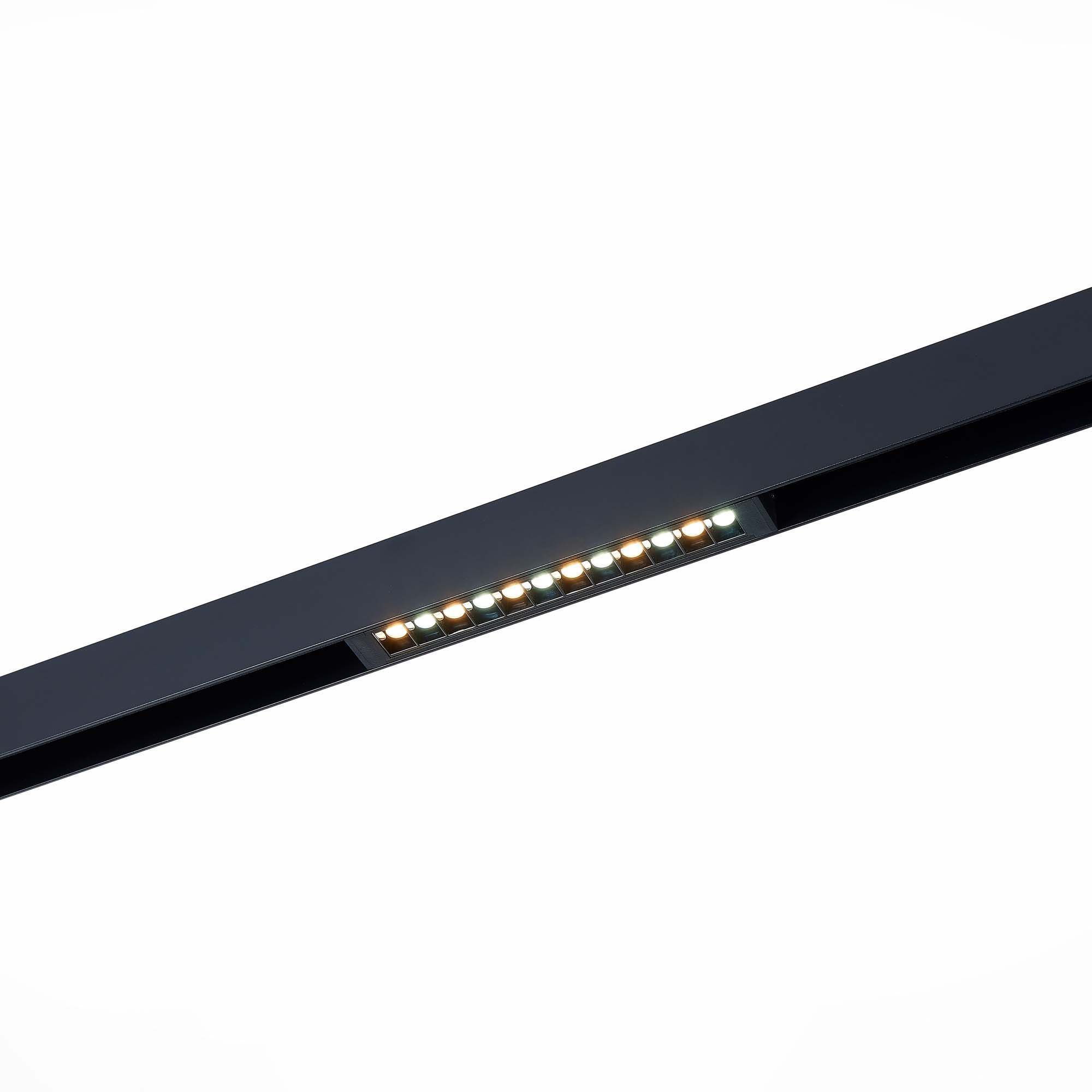 Св-к трек. Черный LED 1*9W 4000K 700Lm Ra>90 24 IP20 L220xW25xH41 220V