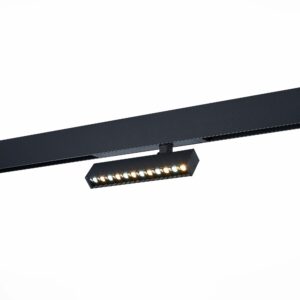 Св-к трек. Черный LED 1*9W 3000K 700Lm Ra>90 24 IP20 L220xW25xH105 220V
