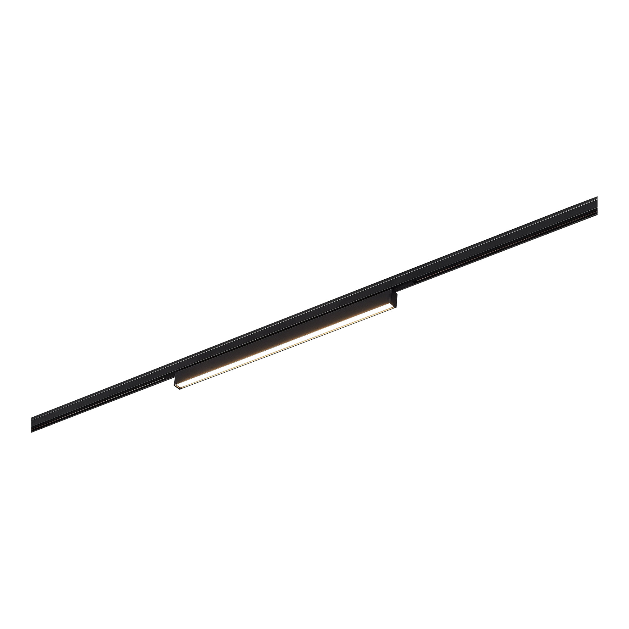 Магнитный трековый светильник Черный LED 1*8W 4000K 250Lm Ra>80 100° IP20 L300xW10xH18