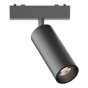 Магнитный трековый светильник Черный LED 1*9W 3000K 540Lm Ra>90 IP20 D44xH110 48V