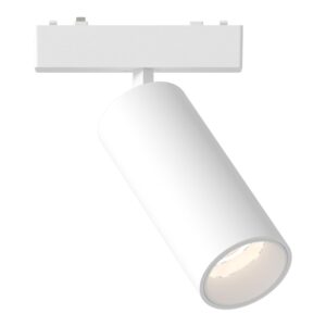 Магнитный трековый светильник Белый LED 1*18W 3000K 1 060Lm Ra>90 IP20 D55xH135 48V