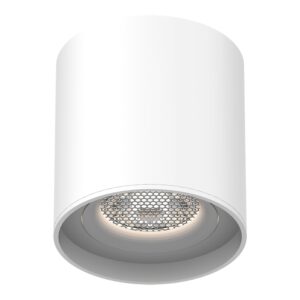 Магнитный трековый светильник Белый LED 1*6W 3000K 300Lm Ra>90 IP20 D75xH75 48V