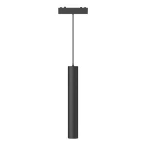Магнитный трековый светильник Черный LED 1*7W 3000K 430Lm Ra>90 36° IP20 D30xH1650 48V