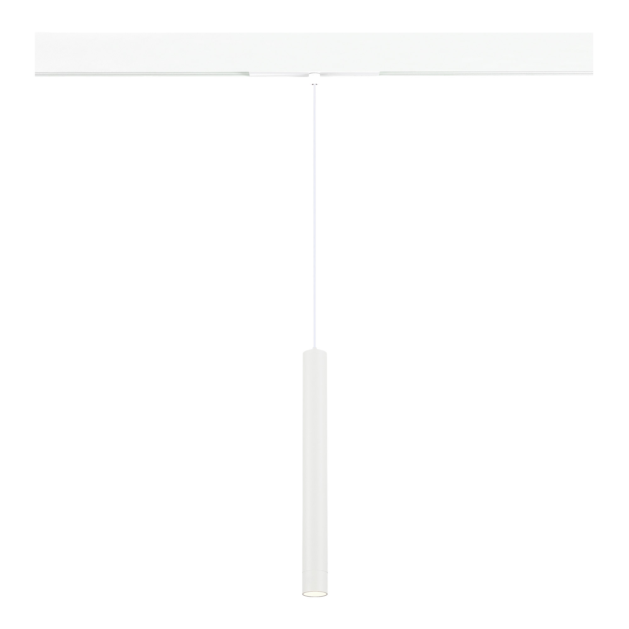 Магнитный трековый светильник Белый LED 1*7W 4000K 450Lm Ra90 36° IP20 D32xH307 48V