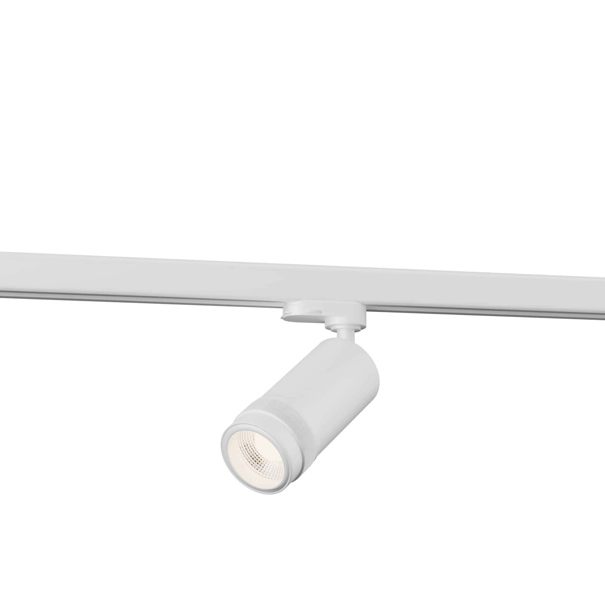Св-к трек. Zoom Белый LED 1*10W 4000K 900Lm Ra 10-55° IP20 D55xH125 220V