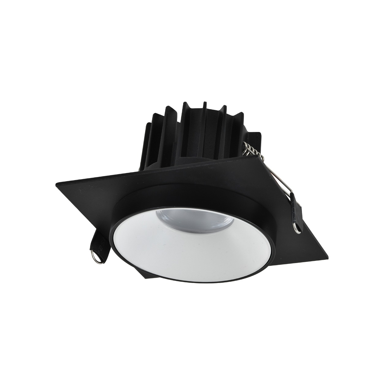 Св-к встр. Черный, Белый LED 1*10W 3000K 700Lm Ra>90 36° IP44 D79xH61 85-265V