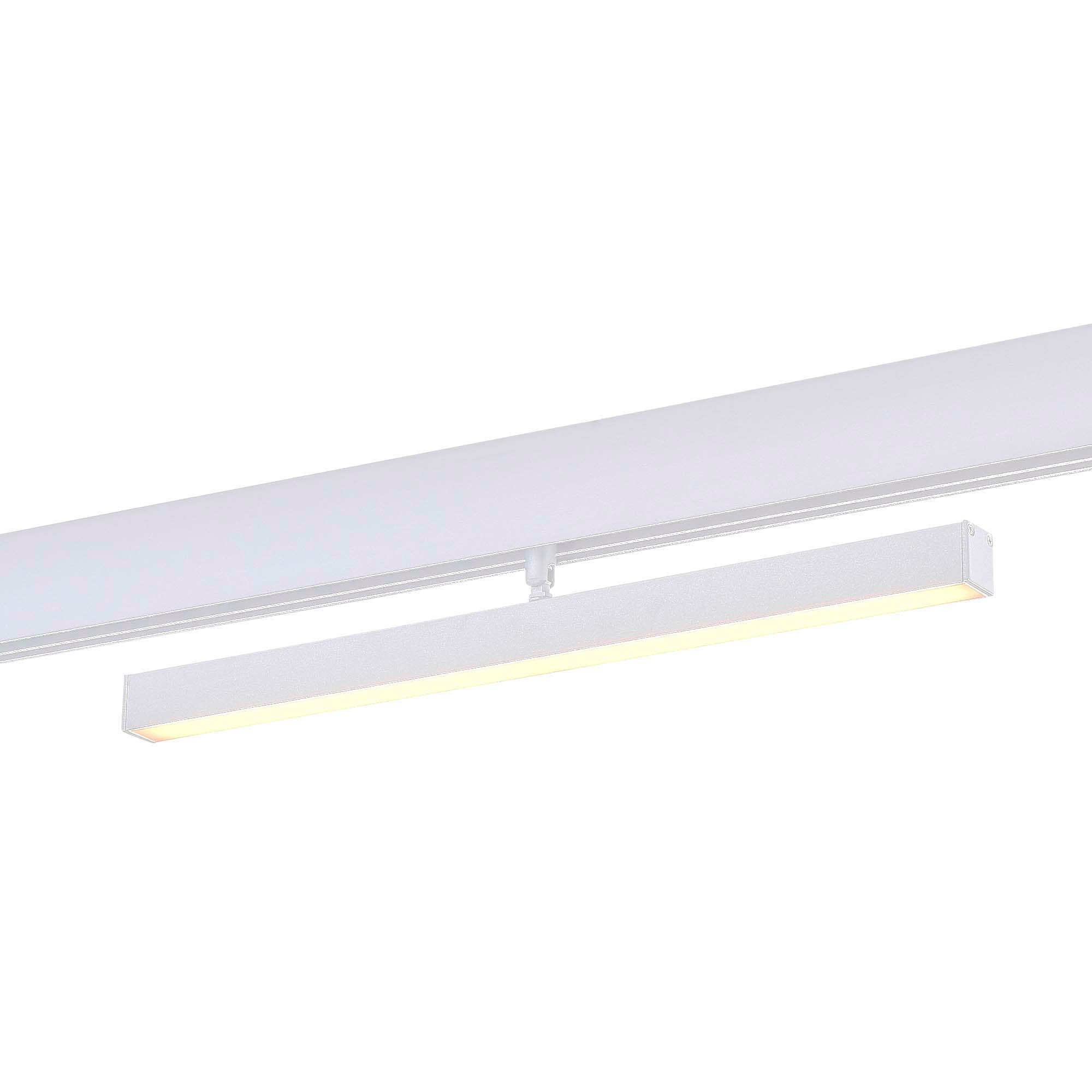 Магнитный трековый светильник Белый LED 1*12W 4000K 850Lm Ra>90 120° IP20 L405xW22,5xH9