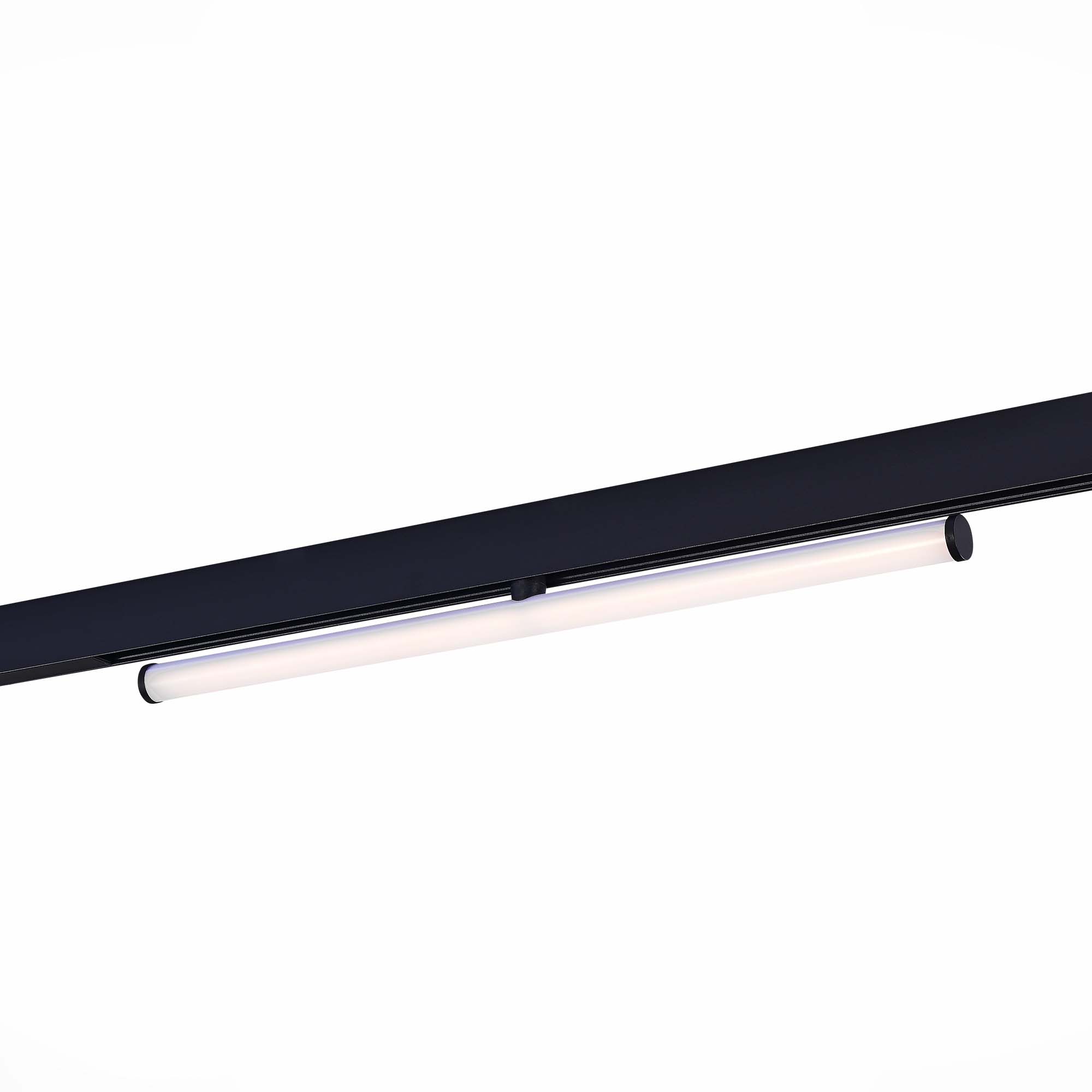 Магнитный трековый светильник Черный LED 1*10W 4000K 1 100Lm Ra>90 120° IP20 L604xW28xH