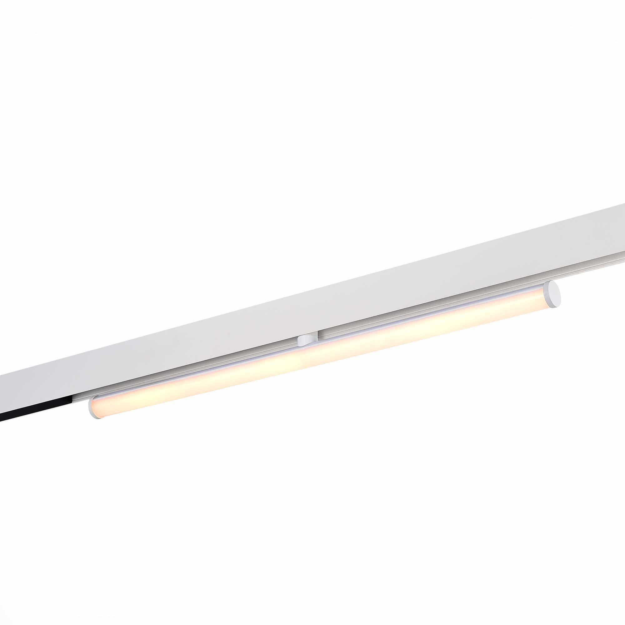 Магнитный трековый светильник Белый LED 1*10W 3000K 1 200Lm Ra>90 120° IP20 L604xW28xH8