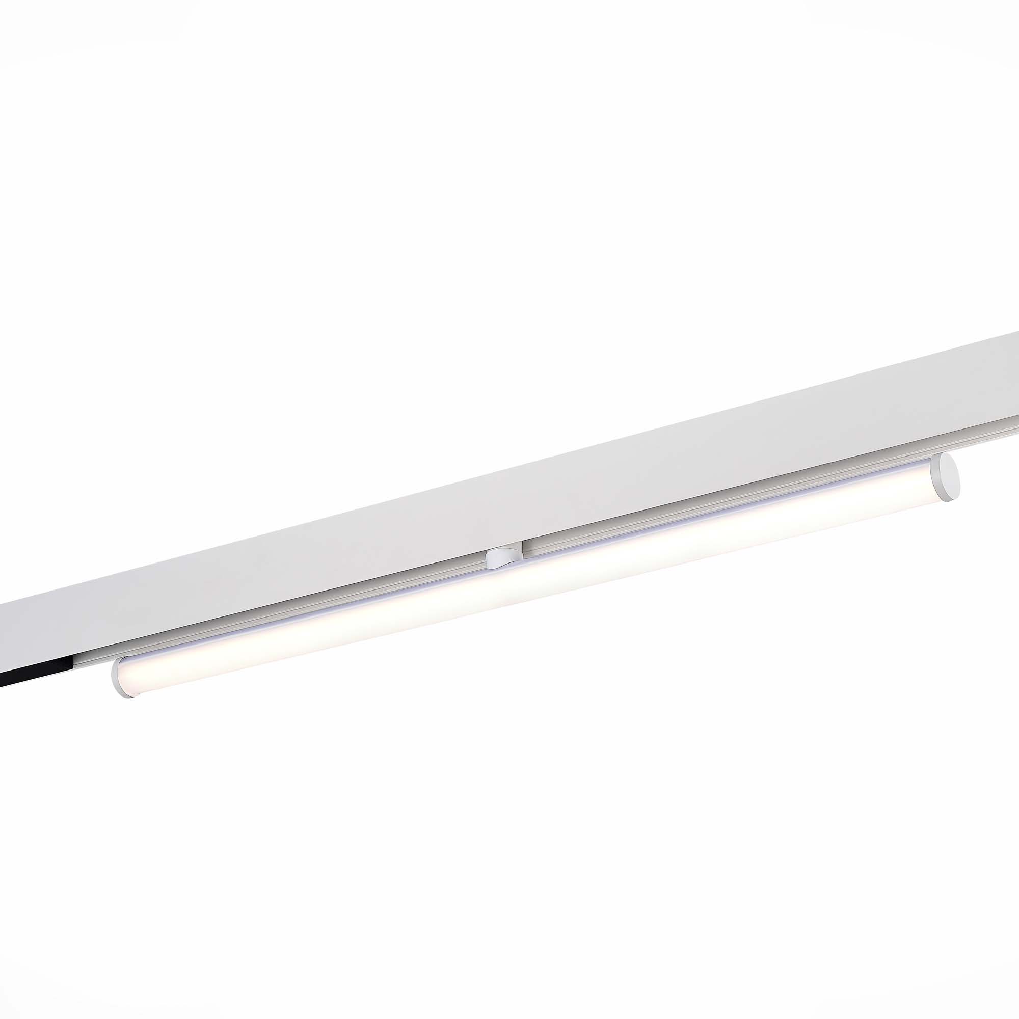 Магнитный трековый светильник Белый LED 1*10W 4000K 1 200Lm Ra>90 120° IP20 L604xW28xH8
