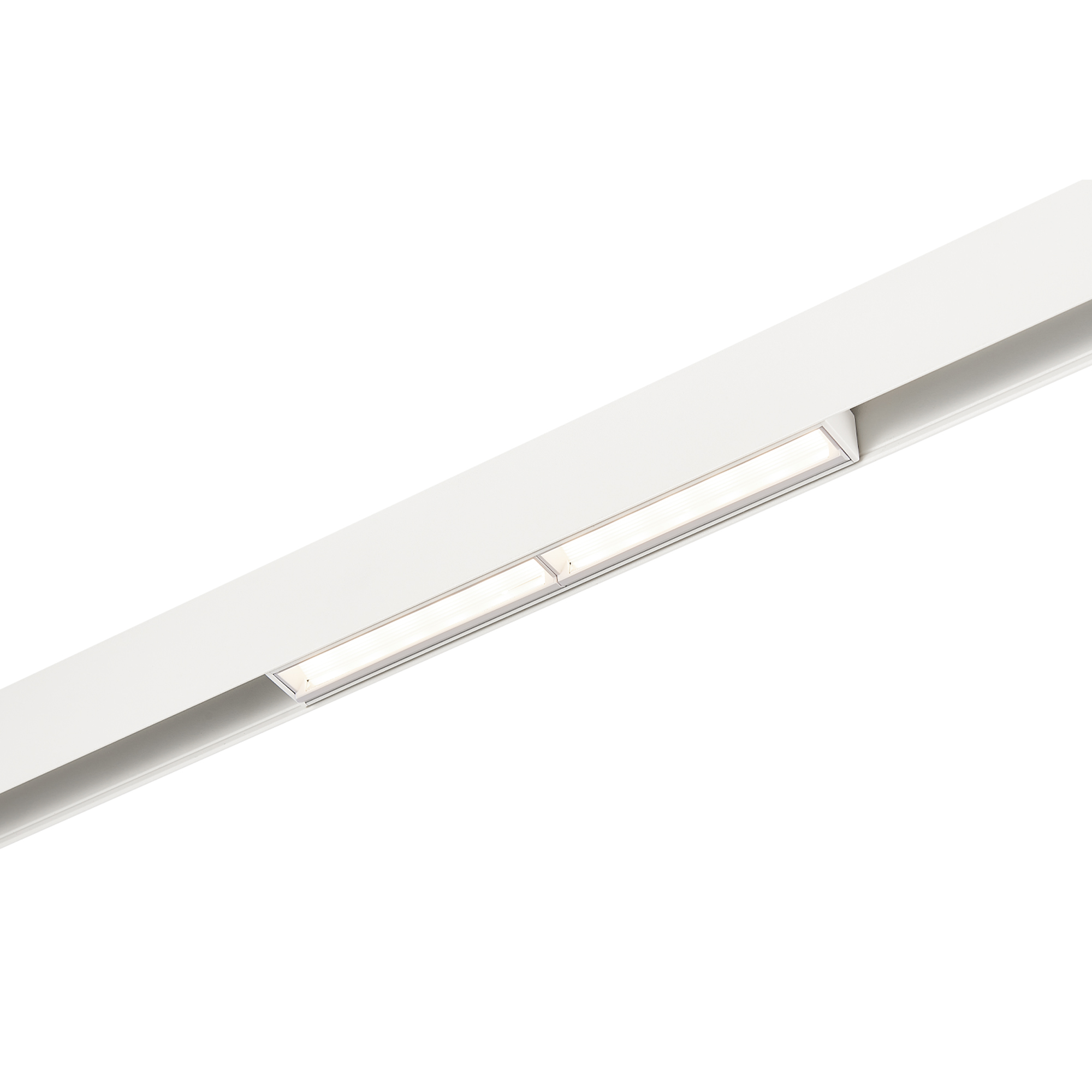 Магнитный трековый светильник Белый LED 1*12W 3000K 850Lm Ra>90 120° IP20 L220xW22xH46