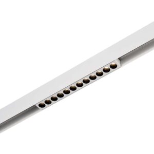 Магнитный трековый светильник Белый LED 1*12W 3000K 450Lm Ra>90 36° IP20 L220xW22xH44 4