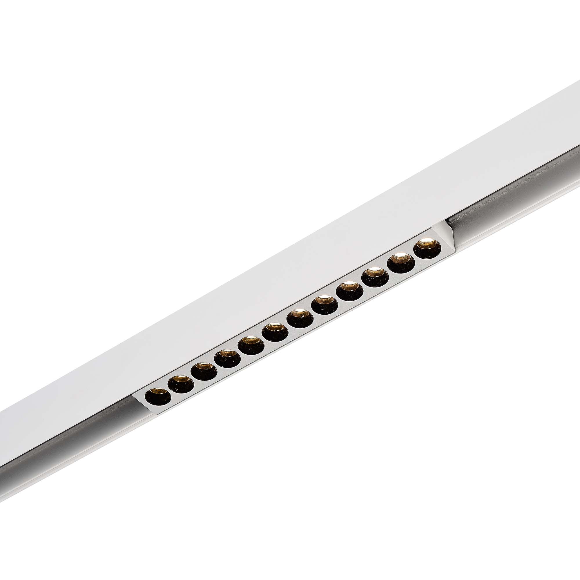 Магнитный трековый светильник Белый LED 1*12W 3000K 450Lm Ra>90 36° IP20 L220xW22xH44 4
