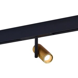 Магнитный трековый светильник Золотистый LED 1*8W 3000K 550Lm Ra>90 36° IP20 D42xH135 4