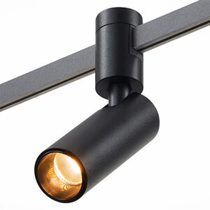 Магнитный трековый светильник FARM Черный LED 1*5W 3000K 341Lm Ra90 60 IP20 D35xH100 24