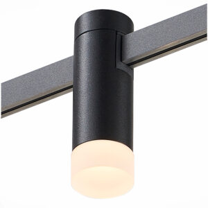 Магнитный трековый светильник FARM Черный LED 1*3W 3000K 91Lm Ra90 120 IP20 D29xH90 24V