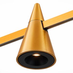 Магнитный трековый светильник FARM Золотистый LED 1*5W 4000K 272Lm Ra90 60 IP20 D70xH1