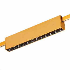 Магнитный трековый светильник FARM Золотистый LED 1*12W 3000K 706Lm Ra90 40 IP20 L232xW