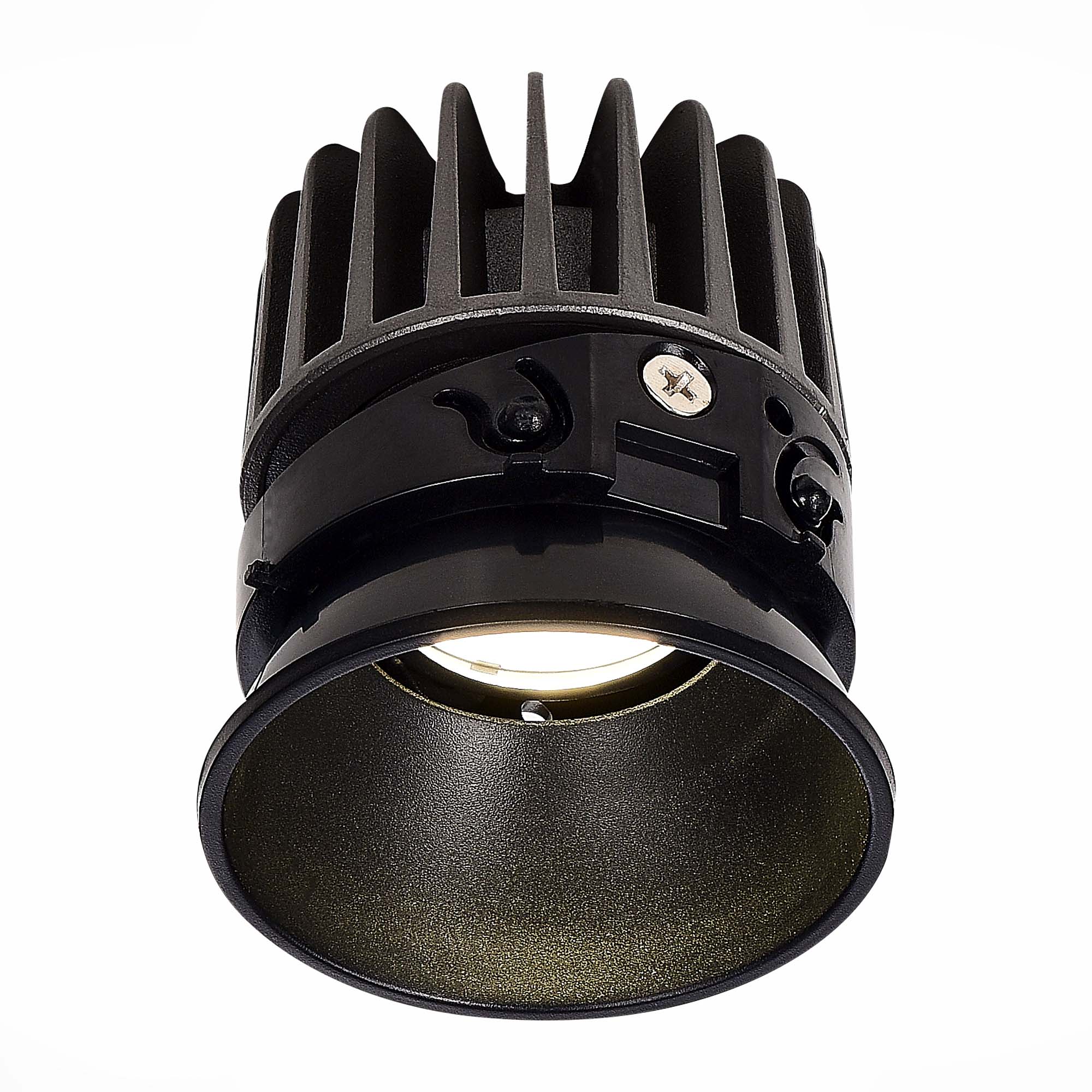 Светодиодный модуль Черный LED 1*7W 3000K 560Lm Ra>90 36° IP20 D69xH75 220-240V(глянец)