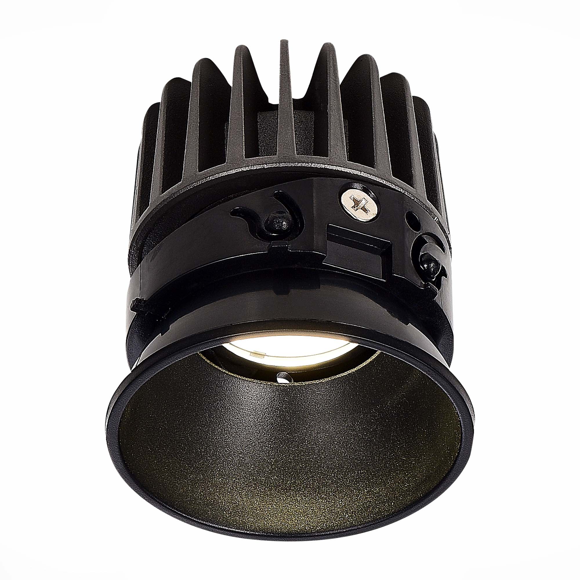 Светодиодный модуль Черный LED 1*7W 4000K 560Lm Ra90 36° IP20 D69xH75 220-240V(глянец)