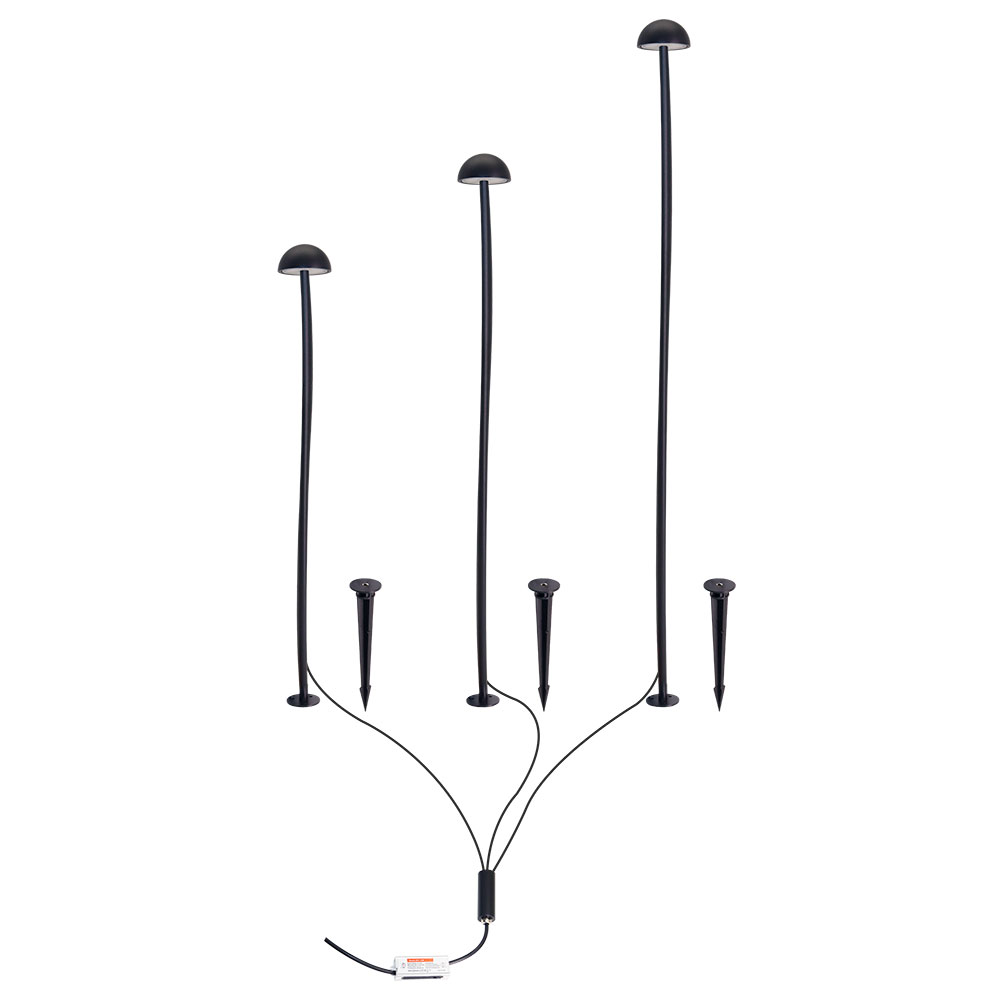 Грунтовый светильник Arte Lamp MOTUS A1081PA-3BK