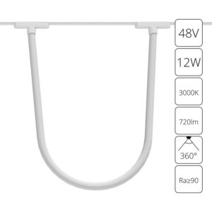 Магнитный трековый светильник Arte Lamp RAPID A1167PL-1WH