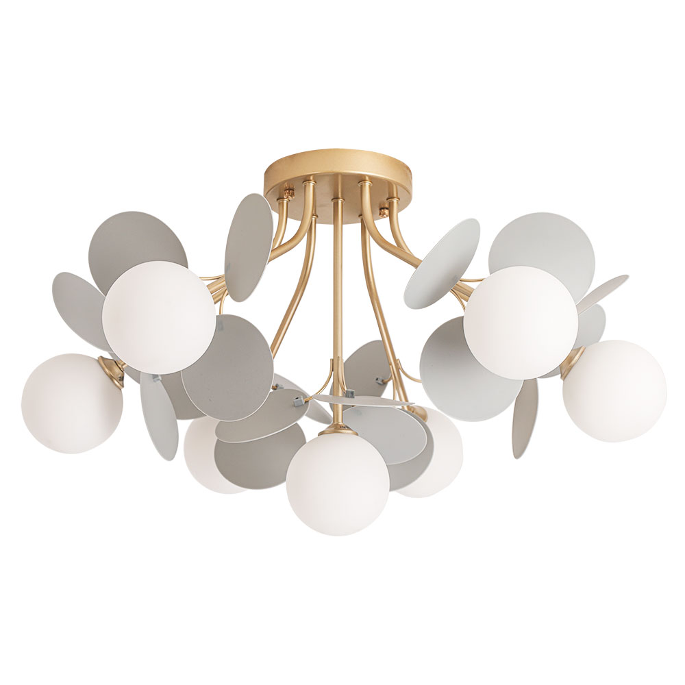 Потолочная Люстры Arte Lamp PEACOCK A1369PL-7GY