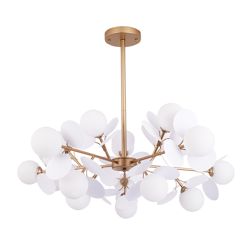 Люстры на штанге Arte Lamp PEACOCK A1369SP-15SG