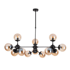 Люстры на штанге Arte Lamp BOLLA A1664SP-12BK