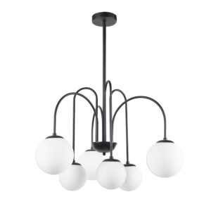 Люстры на штанге Arte Lamp MEBSUTA A1675LM-6BK