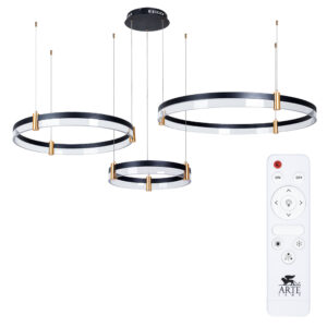 Подвесная Люстры Arte Lamp MERCURY A2185SP-3BK