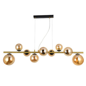 Подвесная Люстры Arte Lamp GEMINI A2243SP-9PB